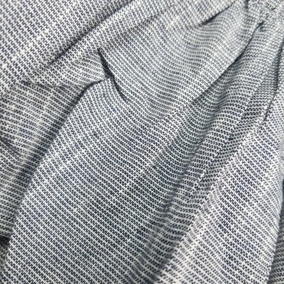 ALTAR'D STATE Navy Striped NWT Short Bell Sleeve Blouse Top - Picture 2 of 9